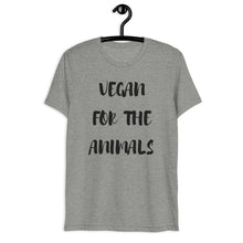 Vegan for the Animals Unisex Short sleeve t-shirt