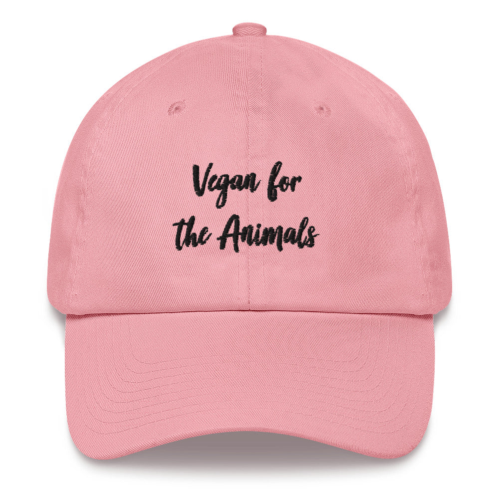 Vegan for the Animals baseball hat