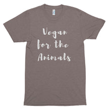 Vegan for the Animals Short sleeve soft t-shirt