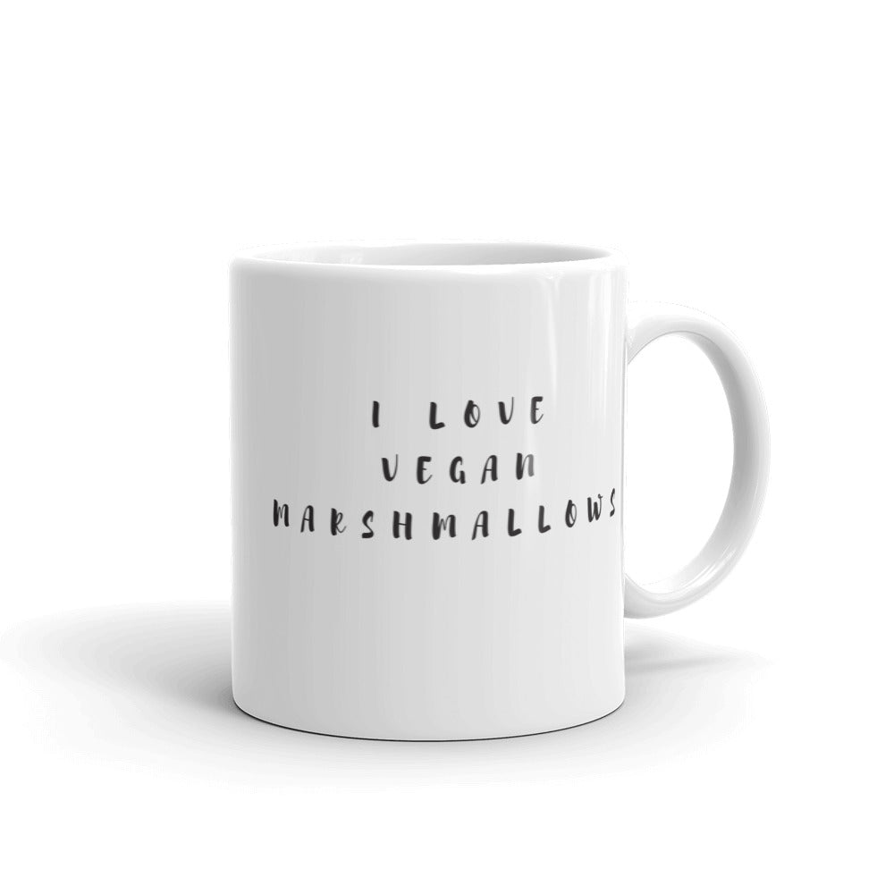 i LOVE Vegan Marshmallows coffee Mug